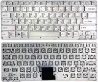 Клавиатура для ноутбука Sony Vaio VPC-CA, VPCCA, VPCSA, VPC-SA, серебристая