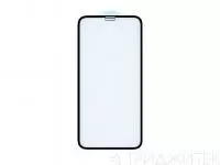 Защитное стекло 6D для Apple iPhone X, XS, черное (Vixion)
