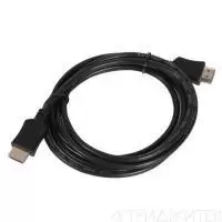 Кабель HDMI Gembird/Cablexpert CC-HDMI4L-6, 1.8м, v1.4, 19M/19M, серия Light, черный, позол.разъемы, экран, пакет