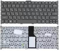 Клавиатура для ноутбука Acer Aspire S3, Aspire One 725, 756, AO725, AO756, серый