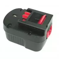 Аккумулятор для электроинструмента Black&Decker (p/n: A12, A12E, A12EX, A12-XJ, FS120B, A1712), 2000мАч, 12В, Ni-Cd