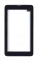 Сенсорное стекло (тачскрин) для Irbis TZ714, черное с рамкой, б.у.