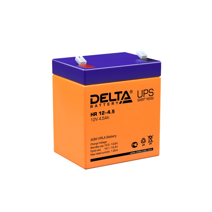 HR 12-4.5 Delta Аккумуляторная батарея DT-HR 12-4.5  в Минске, цена