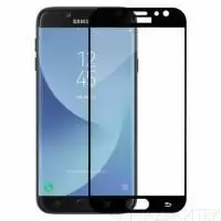 Защитное стекло 6D для Samsung Galaxy J7 2017 (J730F), черный