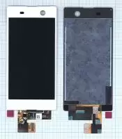 Модуль (матрица + тачскрин) для Sony Xperia M5, белый