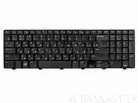 Клавиатура для ноутбука Dell Inspiron N5110, 15R, черная с рамкой, горизонтальный Enter