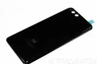 Задняя крышка корпуса для телефона Xiaomi Mi 6, черная