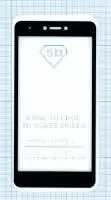 Защитное стекло "Полное покрытие" для Xiaomi Redmi Note 4X, черное