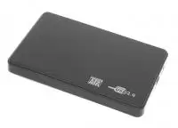 Бокс для жесткого диска 2.5" пластиковый USB 2.0 DM-2508 черный