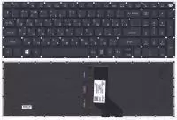 Клавиатура для ноутбука Acer Aspire E5-573, E5-722, F5-571, A315 черная, с подсветкой