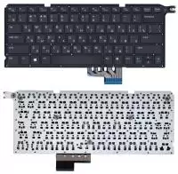 Клавиатура для ноутбука Dell Vosto14 5480R, черная без рамки