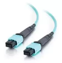 Сборка кабельная TopLan MPO-MPO, 12 волокон OM4, тип B (Key Up-Key Up), низкие потери, LSZH, 10 м