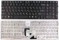 Клавиатура для ноутбука Sony Vaio VPC-F219, VPC-F217, VPC-F22, VPC-F23, черная, без рамки