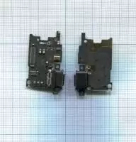 Разъем зарядки для телефона Xiaomi Mi 6 и микрофон (плата)