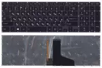 Клавиатура для ноутбука Toshiba Satellite P70, черная с подсветкой