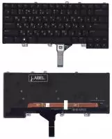 Клавиатура для ноутбука Dell Alienware 13 R3, 15 R4, черная с подсветкой