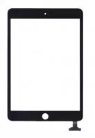 Сенсорное стекло (тачскрин) для планшета Apple iPad Mini 3 (A1599, A1600) (retina) no IC, черное (OEM)