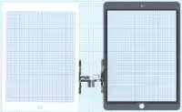 Сенсорное стекло (тачскрин) для Apple iPad Air (A1474, A1475, A1476), белое (OEM)