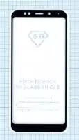 Защитное стекло "Полное покрытие" для Xiaomi Redmi 5 Plus, черное