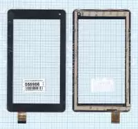 Тачскрин (сенсорное стекло) HK70DR2489-V02 для планшета Philco TB-PH7N, 7", черный