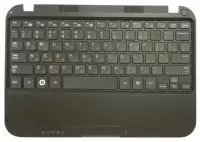 Клавиатура для ноутбука Samsung NS310, черная топ-панель
