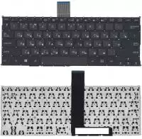 Клавиатура для ноутбука Asus F200CA, F200LA, F200MA, X200, черная, без рамки, плоский Enter