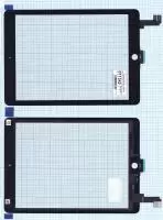 Сенсорное стекло (тачскрин) для Apple iPad Air 2 (A1566, A1567), черное (OEM)
