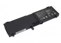 Аккумулятор (батарея) для ноутбука Asus N550J (N550-4S1P) 15V 3500мАч, черный (OEM)