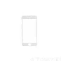 Защитное стекло 6D для Apple iPhone 7, 8, белый (Vixion)