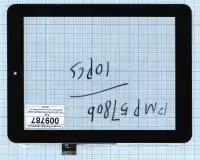 Сенсорное стекло (тачскрин) для Prestigio PMP5780D DUO 8, черное