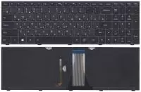 Клавиатура для ноутбука Lenovo IdeaPad G50-70, Z50-70, черная с подсветкой