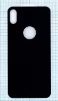 Защитное заднее стекло для Apple iPhone XS Max, черное