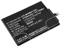 Аккумулятор (батарея) CS-MUM413XL, BN40 для телефона Xiaomi Redmi 4 Pro, 3.85В, 4100мАч, 15.79Wh