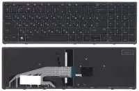 Клавиатура для ноутбука HP ZBook 15 G3, 17 G3, черная с подсветкой с указателем