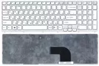 Клавиатура для ноутбука Sony Vaio SVE17 белая