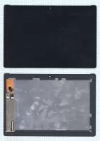 Дисплей (экран в сборе) для планшета Asus ZenPad 10 (Z300ML), черный