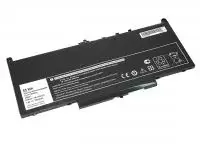 Аккумулятор (батарея) J60J5 для ноутбука Dell Latitude 12 E7270, E7470, 7.6В, 6800мАч, черный (OEM)