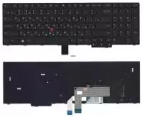 Клавиатура для ноутбука Lenovo ThinkPad E570, E575, черная