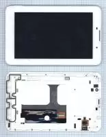 Модуль (матрица и тачскрин в сборе) HJ070IA-01I для планшета EveryPad, 7", 1024x600, белый, с рамкой