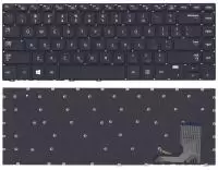 Клавиатура для ноутбука Samsung 470R4E, черная с подсветкой
