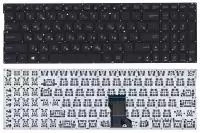 Клавиатура для ноутбука Asus Q552, черная с подсветкой