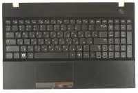Клавиатура для ноутбука Samsung 300V5A, 305V5A, NP305V5A, NV300V5A, черная топ-панель, черная
