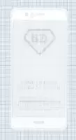 Защитное стекло "Полное покрытие" для Huawei Nova 2 Plus белое