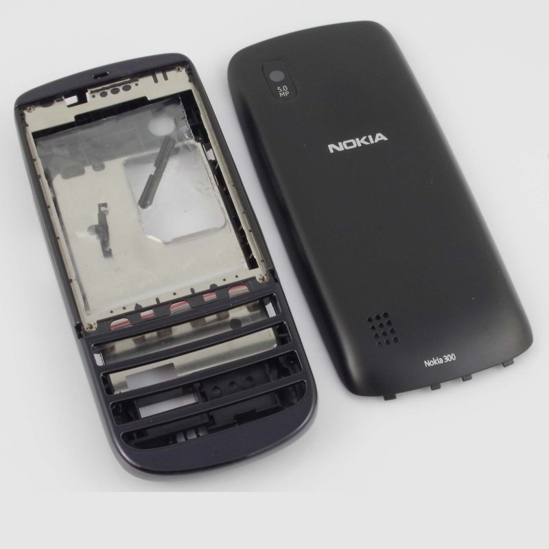 Разборка Nokia Asha 300 и замена сенсорного стекла