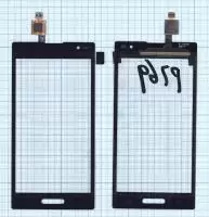 Сенсорное стекло (тачскрин) для LG Optimus L9 (P769), черный