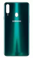 Задняя крышка корпуса для Samsung Galaxy A20S (A207F), зеленая
