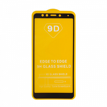 Защитное стекло для Xiaomi Redmi 5 Edge To Edge 9H Glass Shield 9D (желтая подложка)