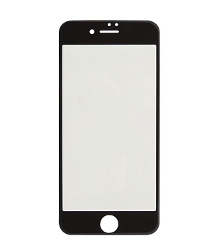 Защитное стекло для iPhone 7, 8 (4,7 дюйма) 5D, 10D, 11D (черный) тех.пак.