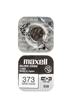 Батарейка (элемент питания) Maxell SR916SW 373 (0%Hg), 1 штука