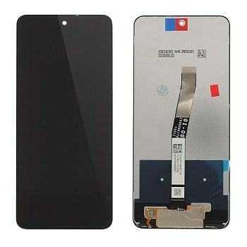 Дисплей для Xiaomi Redmi Note 9S, Note 9 Pro + тачскрин, черный (оригинал)